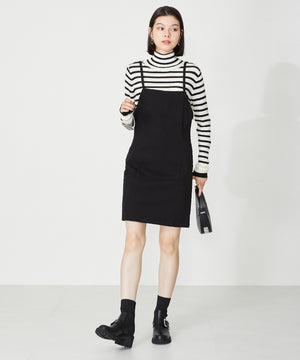 【WEB限定】厚底ビジューニットブーツ/31434