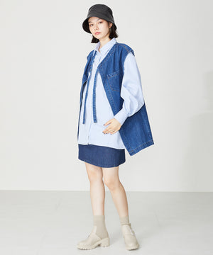 【WEB限定】厚底ビジューニットブーツ/31434