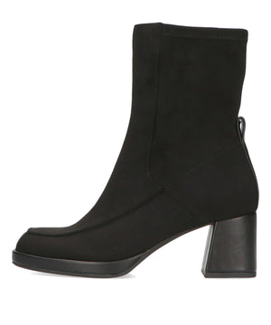 プラットフォームモカヒールブーツ/31436