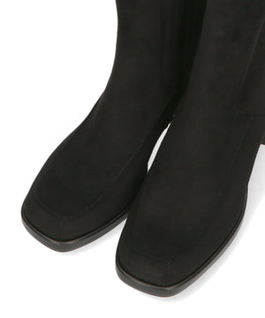 プラットフォームモカヒールブーツ/31436