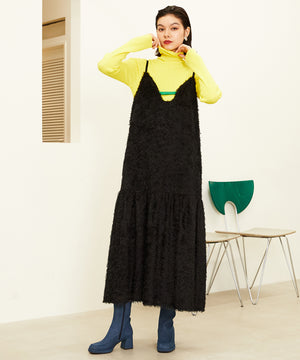 プラットフォームモカヒールブーツ/31436