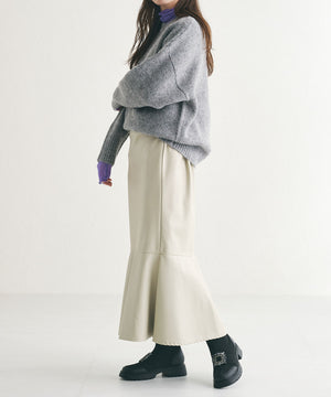 バックルビジューニットブーツ/31437