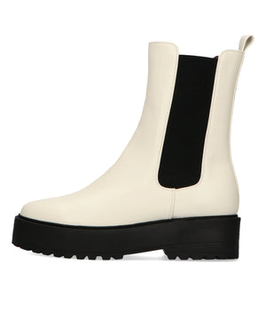 厚底ミドル丈サイドゴアブーツ/31439