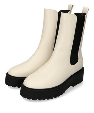 厚底ミドル丈サイドゴアブーツ/31439