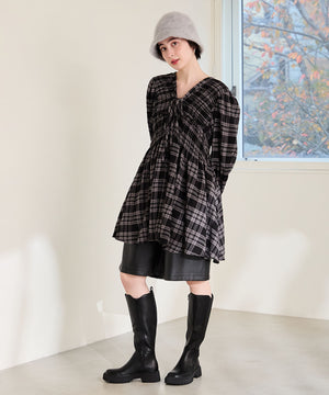 サイドゴアロングブーツ/31485