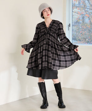 サイドゴアロングブーツ/31485