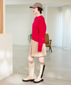 サイドゴアロングブーツ/31485