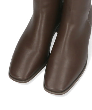 ストレッチミドルヒールロングブーツ/31502