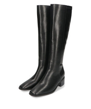 ストレッチミドルヒールロングブーツ/31502