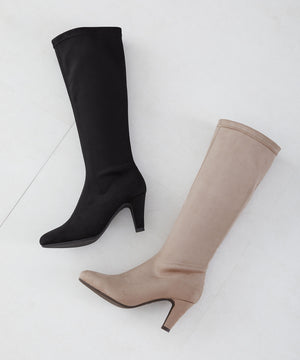 アーモンドトゥロングブーツ/31507