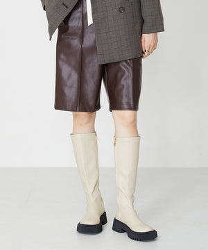 【WEB限定】厚底ストレッチロングブーツ/31508