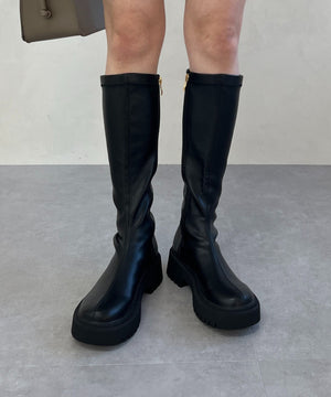 【WEB限定】厚底ストレッチロングブーツ/31508