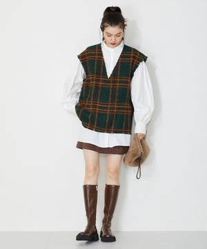 【WEB限定】厚底ストレッチロングブーツ/31508