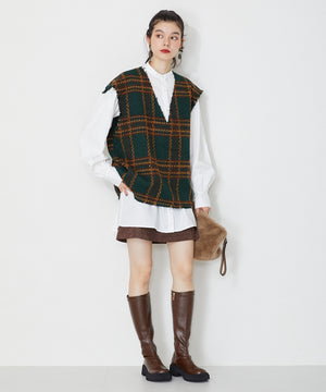 【WEB限定】厚底ストレッチロングブーツ/31508