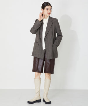 【WEB限定】厚底ストレッチロングブーツ/31508