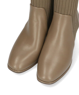 ニットロングヒールブーツ/31509