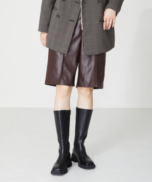 【WEB限定】スクエアトゥミドルブーツ/31510