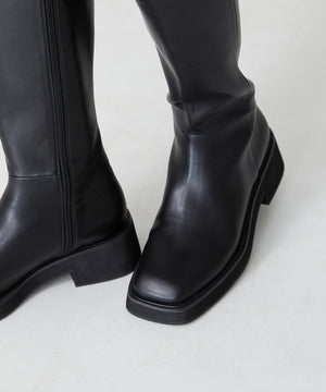 【WEB限定】スクエアトゥミドルブーツ/31510