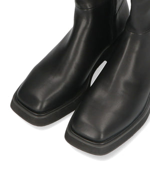 【WEB限定】スクエアトゥミドルブーツ/31510