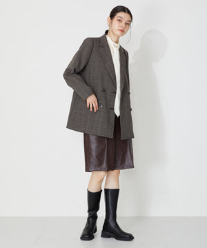 【WEB限定】スクエアトゥミドルブーツ/31510