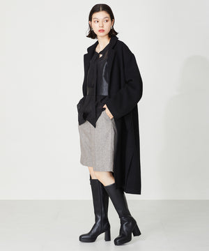 プラットフォームロングブーツ/31511