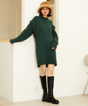 厚底サイドゴアロングブーツ/31512