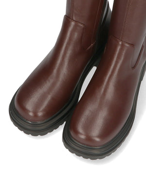 厚底ストレッチヒールロングブーツ/31514