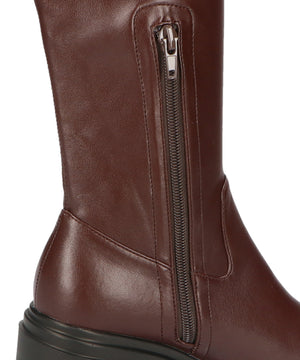 厚底ストレッチヒールロングブーツ/31514