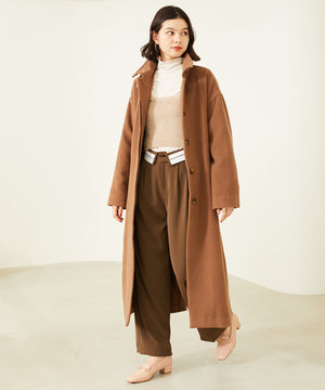 メタリックラインビットヒールローファー/32303