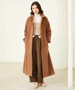 メタリックラインビットヒールローファー/32303