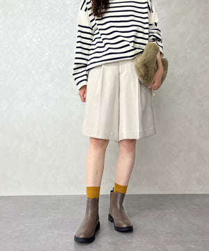 フラットサイドゴアショートブーツ/32403