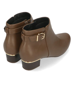 【WEB限定】メタリックラインベルトヒールブーツ/32404