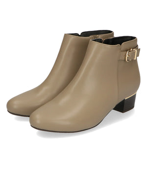 【WEB限定】メタリックラインベルトヒールブーツ/32404