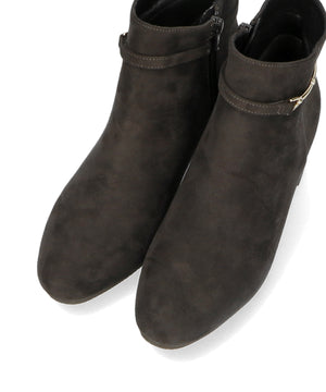 ビットモチーフミドルヒールブーツ/32406