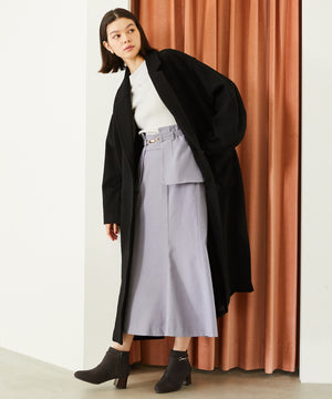 ビットモチーフミドルヒールブーツ/32406