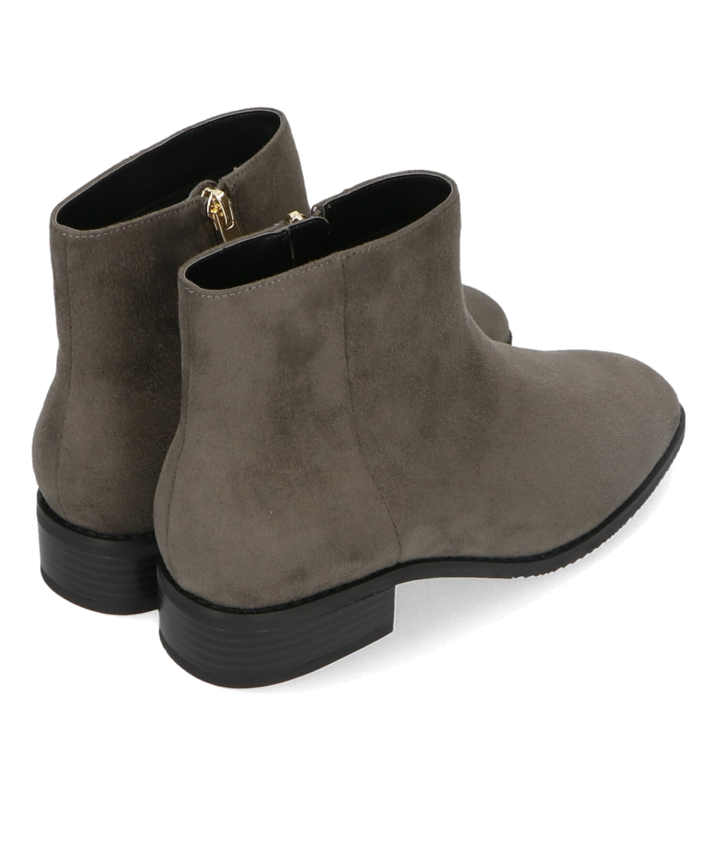 【WEB限定】ゴールドジップスクエアトゥブーツ/32408