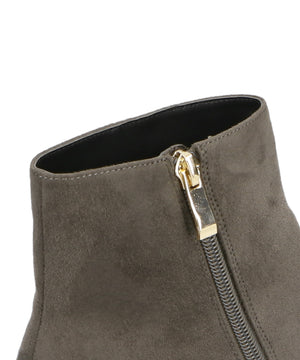 【WEB限定】ゴールドジップスクエアトゥブーツ/32408