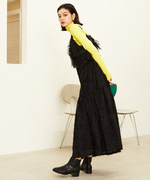 【WEB限定】ゴールドジップスクエアトゥブーツ/32408