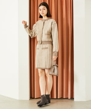 【WEB限定】ゴールドジップスクエアトゥブーツ/32408