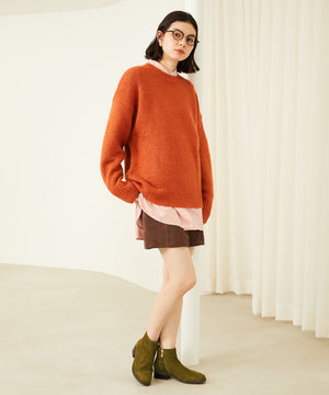 【WEB限定】ゴールドジップスクエアトゥブーツ/32408