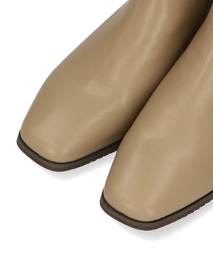 スクエアトゥラウンドヒールブーツ/32409