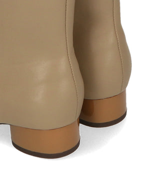 スクエアトゥラウンドヒールブーツ/32409