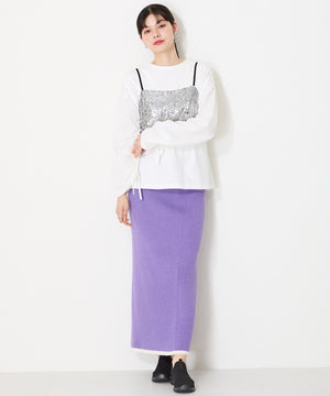 【軽量】ニットスニーカー/OT3709