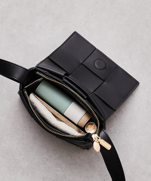 編み込みショルダーミニバッグ/BA-213