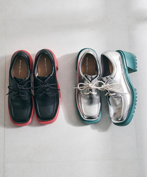 カラーソールレースアップシューズ/41103