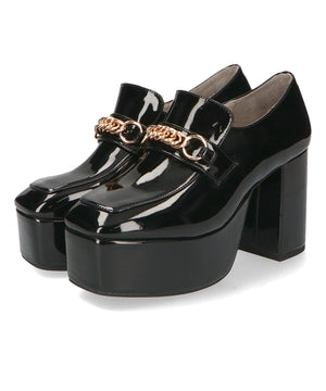 プラットフォームチェーンローファー/41104