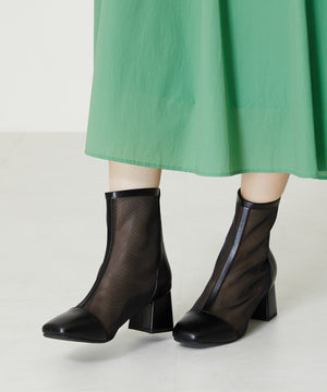 ヒールチュールブーツ/41106