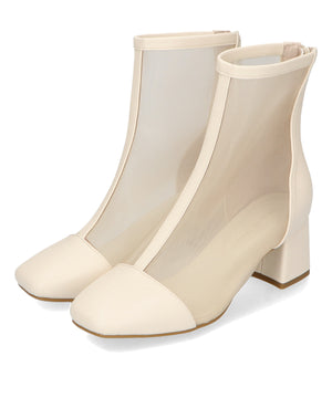 ヒールチュールブーツ/41106