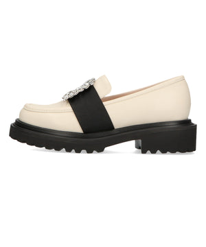 ビジューバックル厚底シューズ/41118