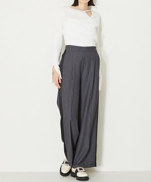 ビジューバックル厚底シューズ/41118